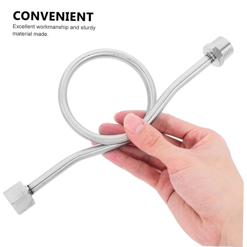 Stainless Steel Pressure Gauge Replacement Buffer Pipe with Practical Connection - Image 3